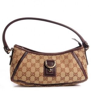 Gucci Brown and Tan Shoulder Bag